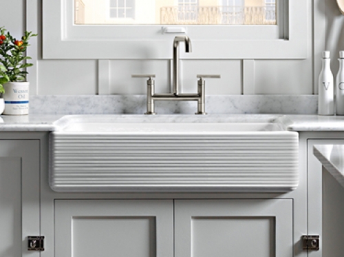 kohler whitehaven 30 undermount kitchen sink with tall apron