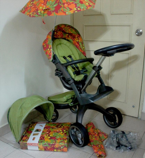 stokke twin stroller