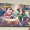Painting of Two Beautiful Women