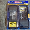 Ryobi 21-Piece Black Oxide Drill Bit Set - NIP  