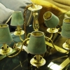 5 light hanging chandelier
