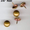 Upholstery Decorative Tacks Nails French Natural 100pcs