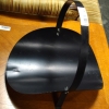 Fire log cradle