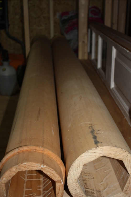 HB&G Wood Columns with Cap and Base in Arlington, VA 22207