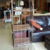 Copper Finish Plant Stand