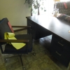 Blue Office Desk with Chair
