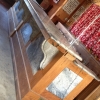 Solid Oak and Granite Bar