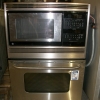 GE Stainless Steel Microwave Wall Oven Combo
