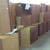Brown Wood Cabinet Set -Great Condition!!!) 