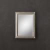 Brand New !! Baroque Aged Silver-Leaf Mirror 