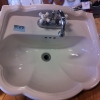 Beautiful White Shell-Shaped Sink