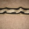 Black Gold & Cream Wall Paper 