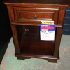 Lea Night Stand open cabinet