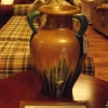 Green and Copper Vase