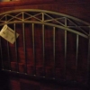 Steel and Wood Queen Headboard