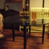 Round Glass Dining Table