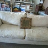 White couch