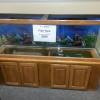 100-gal Fish Tank w/ Storage Cabinet, Accessories
