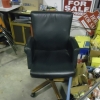 Black Leather Office Chair
