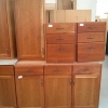 Veneer hardwood Cabinet set 