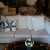 White Couch set w/ Ottoman 
