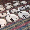Sango Calligraphy Dinnerware By Larry Laslo