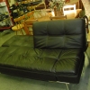 Faux Leather Couch/Bed